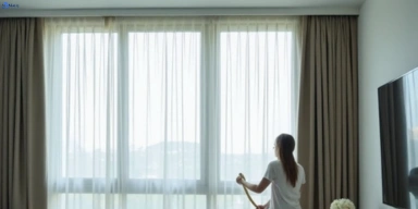 Delicate sheer drape cleaning jimboomba Matty Curtain Cleaning
