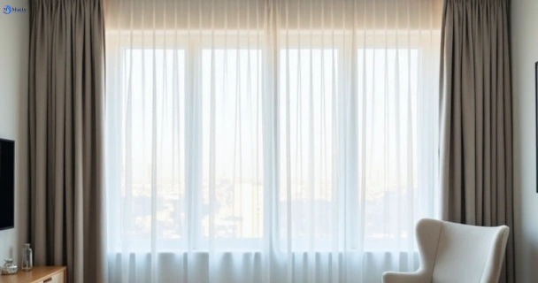 Restored vibrant drapes in jimboomba QLD after Matty Curtain Cleaning